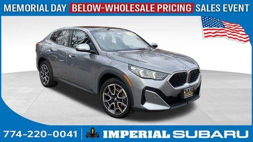 Brooklyn Gray Metallic 2025 BMW X2 xDrive28i