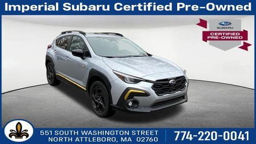 Ice Silver Metallic 2024 Subaru Crosstrek Sport