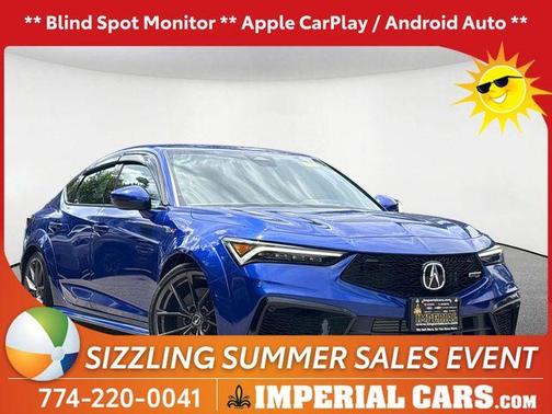 Apex Blue Pearl 2025 Acura Integra Type S