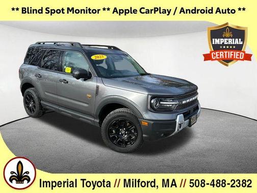 Carbonized Gray Metallic 2025 Ford Bronco Sport Badlands