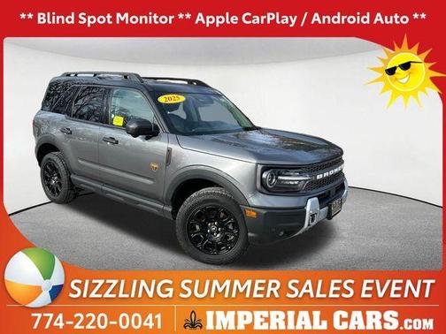 Carbonized Gray Metallic 2025 Ford Bronco Sport Badlands