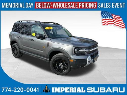 Carbonized Gray Metallic 2025 Ford Bronco Sport Badlands