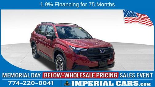 Crimson Red Pearl 2026 Subaru Forester