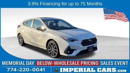 Crystal White Pearl 2026 Subaru Impreza Sport