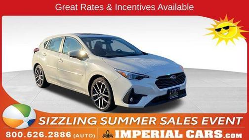 Crystal White Pearl 2026 Subaru Impreza Sport