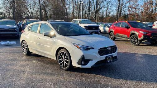 Crystal White Pearl 2026 Subaru Impreza Sport