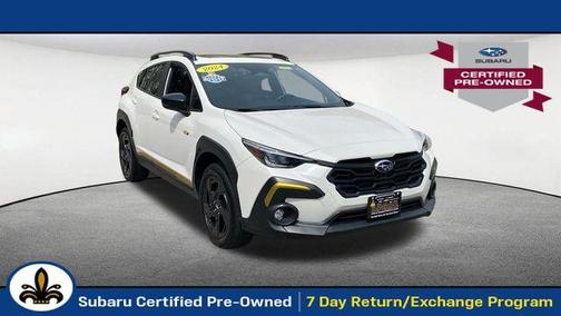 Crystal White Pearl 2024 Subaru Crosstrek Sport