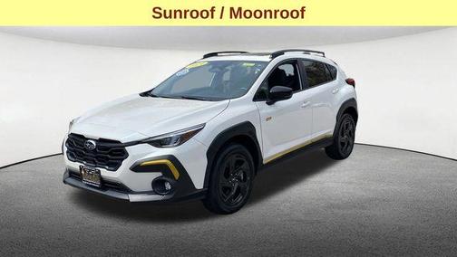 Crystal White Pearl 2024 Subaru Crosstrek Sport
