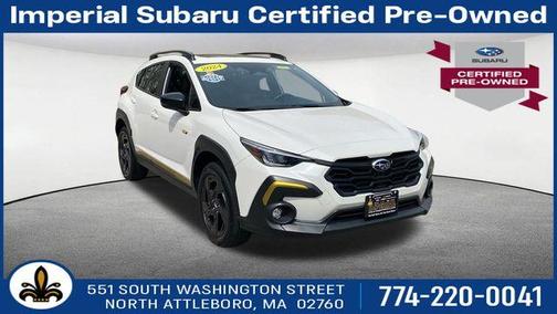 Crystal White Pearl 2024 Subaru Crosstrek Sport