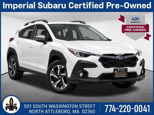 Crystal White Pearl 2024 Subaru Crosstrek Premium