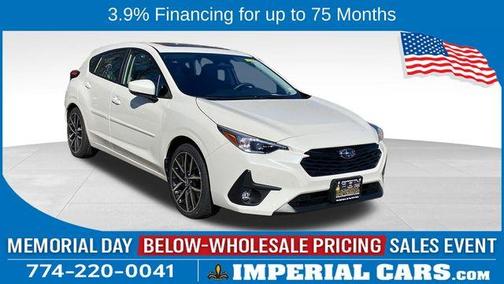 Crystal White Pearl 2026 Subaru Impreza Sport