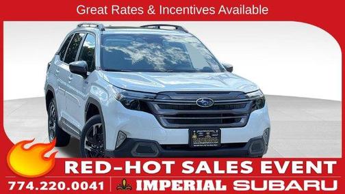 Crystal White Pearl 2026 Subaru Forester Limited