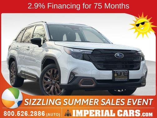 Crystal White Pearl 2026 Subaru Forester Sport
