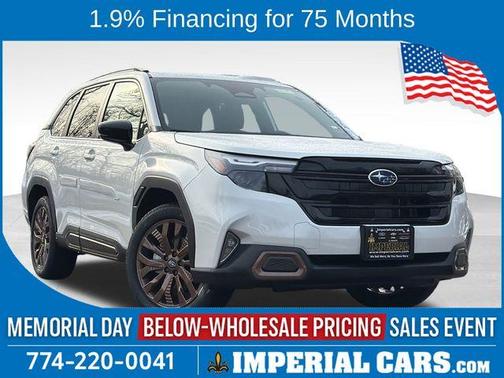 Crystal White Pearl 2026 Subaru Forester Sport