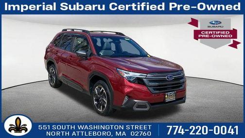 Crimson Red Pearl 2025 Subaru Forester 2.5i Limited