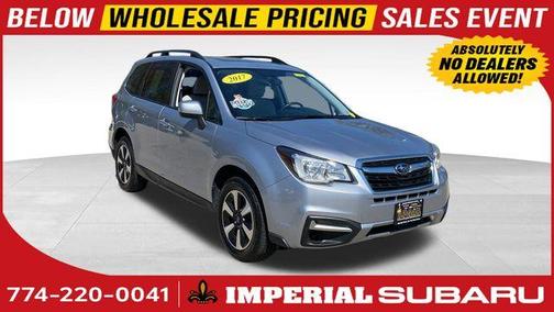 Ice Silver Metallic 2017 Subaru Forester 2.5i Premium