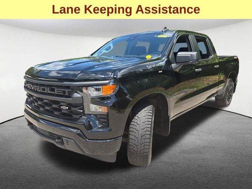 Black 2024 Chevrolet Silverado 1500 Custom