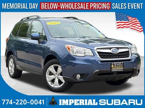 Marine Blue Pearl 2014 Subaru Forester 2.5i Limited