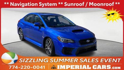 WR Blue Pearl 2021 Subaru WRX STI Limited w/Lip