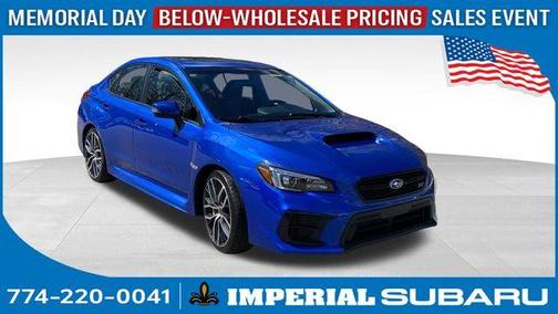 WR Blue Pearl 2021 Subaru WRX STI Limited w/Lip