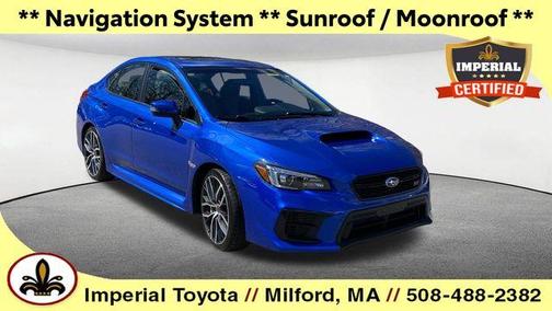 WR Blue Pearl 2021 Subaru WRX STI Limited w/Lip
