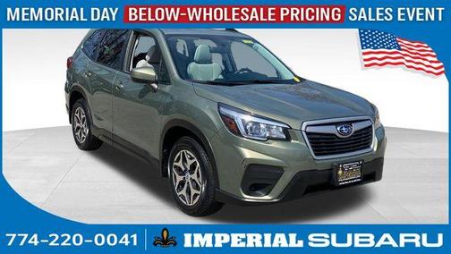 Jasper Green Metallic 2019 Subaru Forester Premium