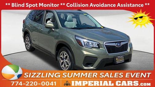Jasper Green Metallic 2019 Subaru Forester Premium