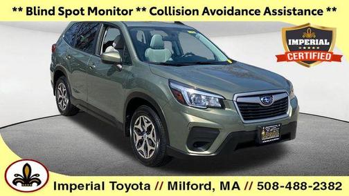Jasper Green Metallic 2019 Subaru Forester Premium