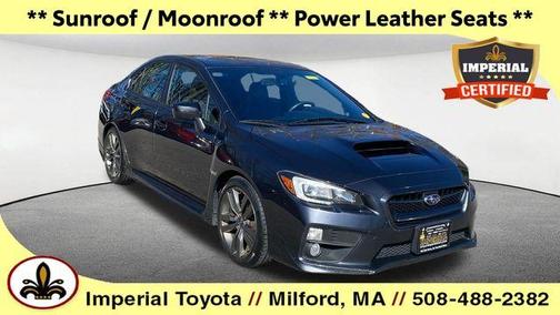 Dark Gray Metallic 2016 Subaru WRX Limited