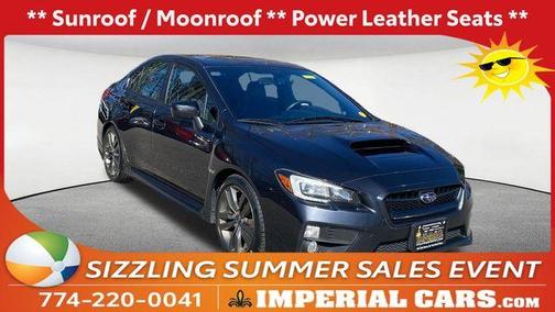 Dark Gray Metallic 2016 Subaru WRX Limited