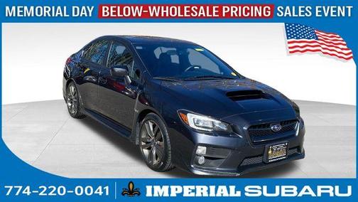 Dark Gray Metallic 2016 Subaru WRX Limited