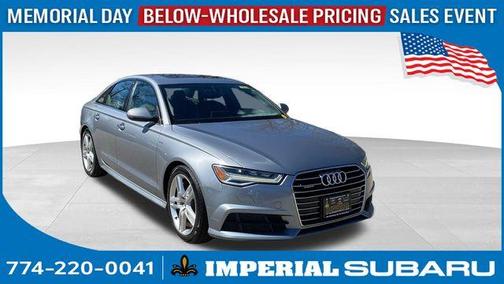 Tornado Gray Metallic 2017 Audi A6 2.0T Premium quattro