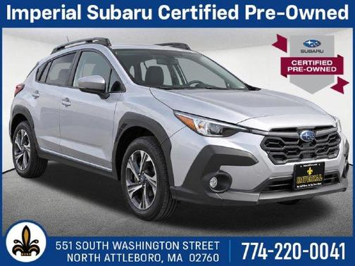 Ice Silver Metallic 2024 Subaru Crosstrek Premium