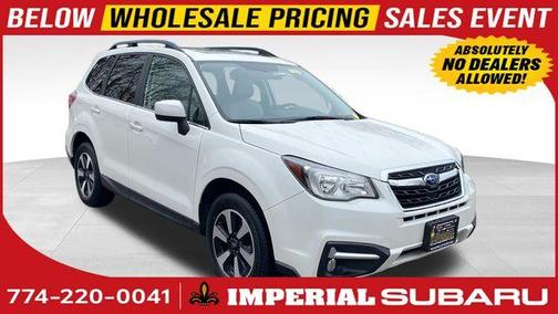 Crystal White Pearl 2017 Subaru Forester 2.5i Limited
