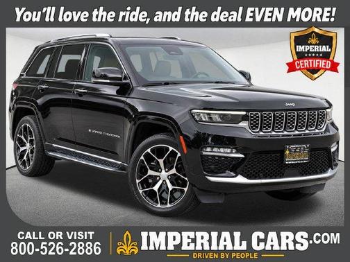 Diamond Black 2022 Jeep Grand Cherokee Summit
