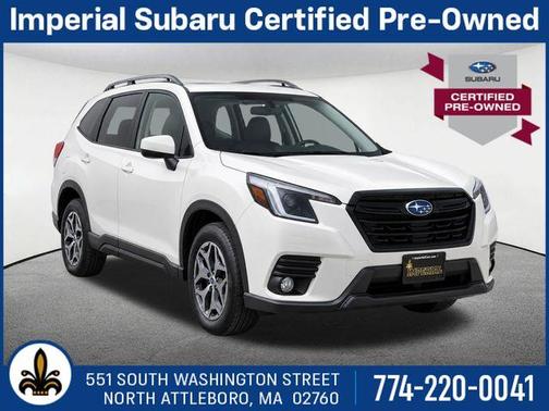 Crystal White Pearl 2022 Subaru Forester Premium