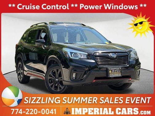 Crystal Black Silica 2019 Subaru Forester Sport