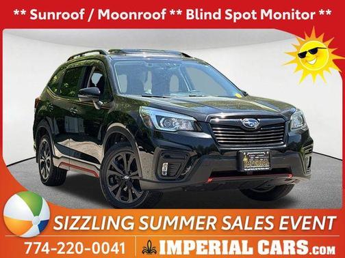 Crystal Black Silica 2019 Subaru Forester Sport