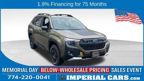 Autumn Green Metallic 2026 Subaru Forester Wilderness