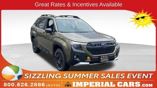 Autumn Green Metallic 2026 Subaru Forester Wilderness