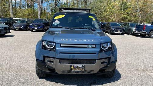 Tasman Blue Metallic 2021 Land Rover Defender 90 X-Dynamic S