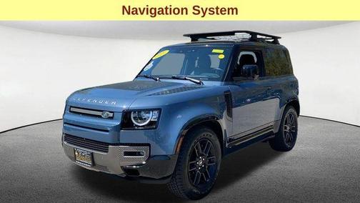 Tasman Blue Metallic 2021 Land Rover Defender 90 X-Dynamic S