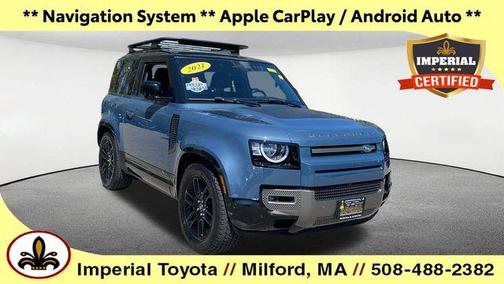Tasman Blue Metallic 2021 Land Rover Defender 90 X-Dynamic S