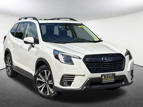 Crystal White Pearl 2023 Subaru Forester Limited