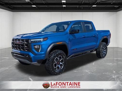 Dynamic Blue Metallic 2024 GMC Canyon AT4X