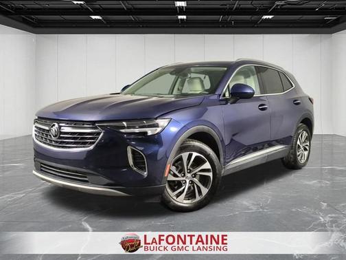 Sapphire Metallic 2023 Buick Envision Essence