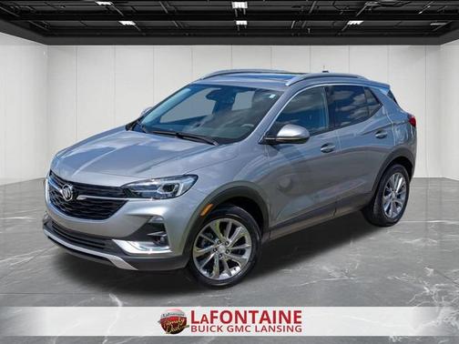 Moonstone Gray Metallic 2023 Buick Encore GX Essence