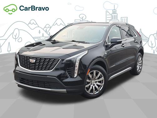Stellar Black Metallic 2021 Cadillac XT4 AWD Premium Luxury