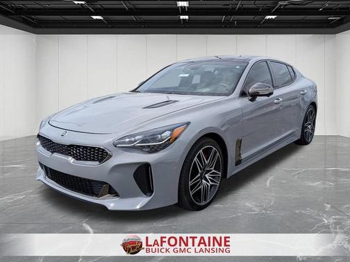 Ceramic Silver 2023 Kia Stinger GT2