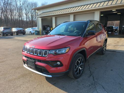 Red Hot Pearlcoat 2025 Jeep Compass Limited 4x4